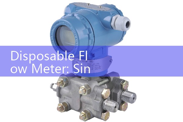 Disposable Flow Meter: Single Use Sanitary Bio-Pharma Laboratory Processing Sensors