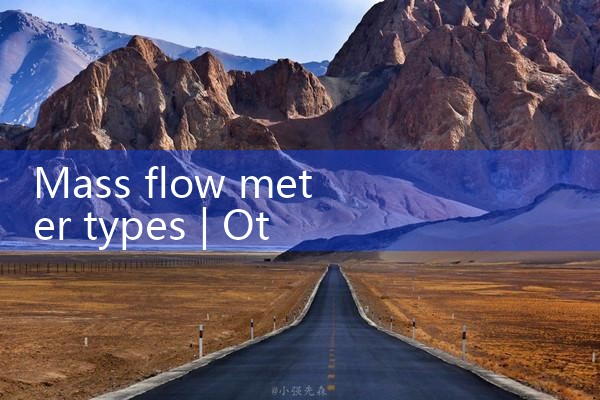 mass flow meter types|coriolis mass flow meter