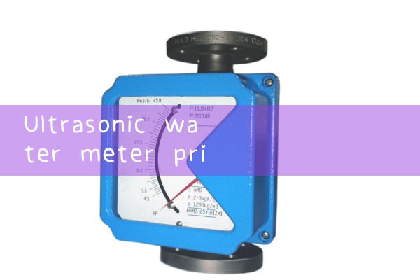 ultrasonic water meter price|venturi meter